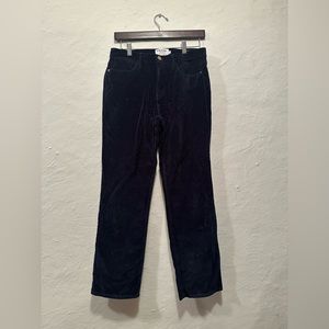 Frame denim navy blue stretch trousers sz 27
